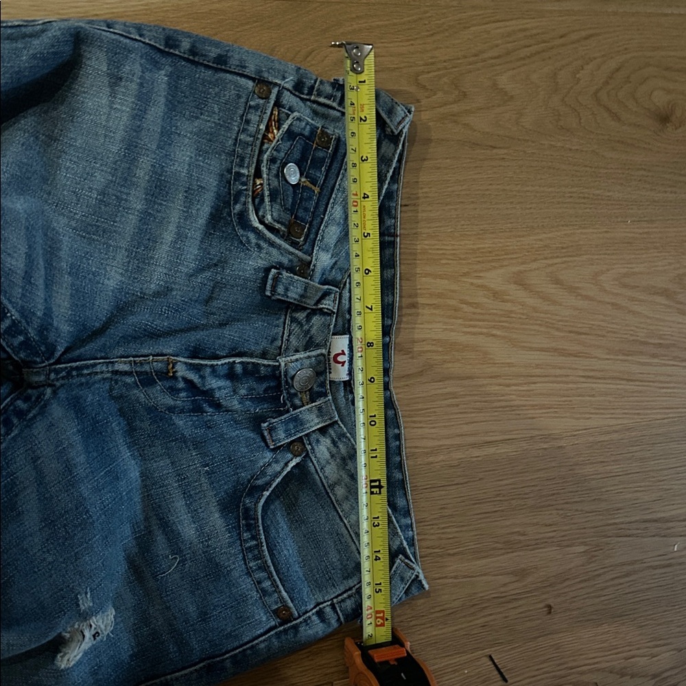 True Religion Blue woodstock bell bottoms Jeans - Picture 6 of 7